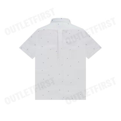 G2000 รุ่น MEN'S CASUAL SHORT-SLEEVED SHIRT CODE: 46130822 00 เสื้อเชิ้ตแขนสั้น เสื้อผู้ชาย เสื้อสีขาว