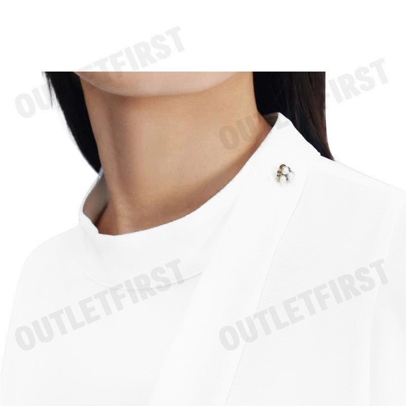 G2000 รุ่น WOMEN'S REGULAR FIT BLOUSE CODE: 46241181 01 เสื้อเบลาส์ เสื้อผู้หญิง เสื้อสีขาว