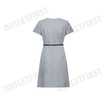 G2000 รุ่น WOMEN'S FIT & FLARE SHAPE DRESS CODE: 46232096 92 ชุดเดรสผู้หญิง ชุดกระโปรง ชุดผู้หญิง สีเทา