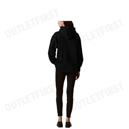 CALVIN KLEIN JEANS รุ่น WOMEN'S DRAWCORD HOODIE CODE: ZW02605 BEH เสื้อสเวตเตอร์ เสื้อแขนยาว เสื้อผู้หญิง