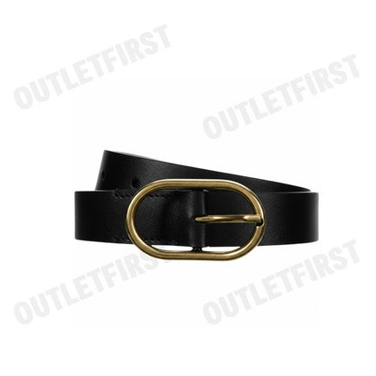 CALVIN KLEIN JEANS รุ่น WOMEN'S CKJ CASUAL PIN BUCKLE BELT CODE: 4K7001G UB1 เข็มขัดผู้หญิง เข็มขัดสีดำ เข็มขัดCK