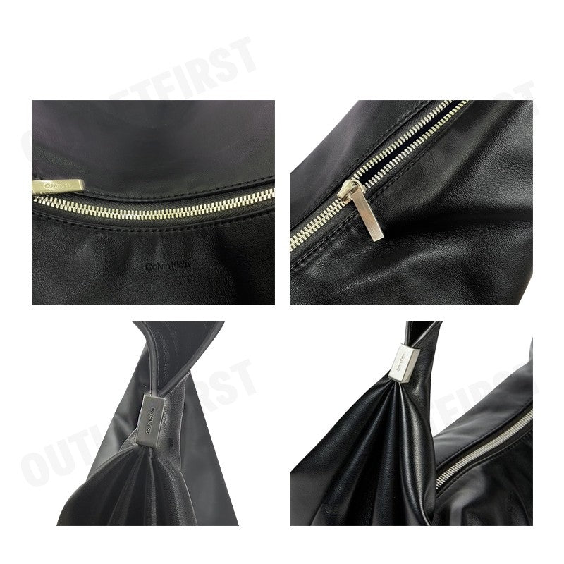 CALVIN KLEIN รุ่น WOMEN'S CRESCENT SHOULDER BAG CODE: 4F3009G UB1 กระเป๋าสะพายผู้หญิง สีดำ สะพายข้าง
