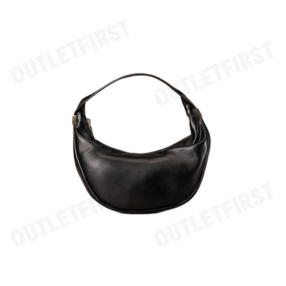 CALVIN KLEIN รุ่น WOMEN'S CK PINCHED SOFT CRESCENT BAG CODE: 4F3010G UB1 กระเป๋าสะพายผู้หญิง กระเป๋าสีดำ กระเป๋าถือ