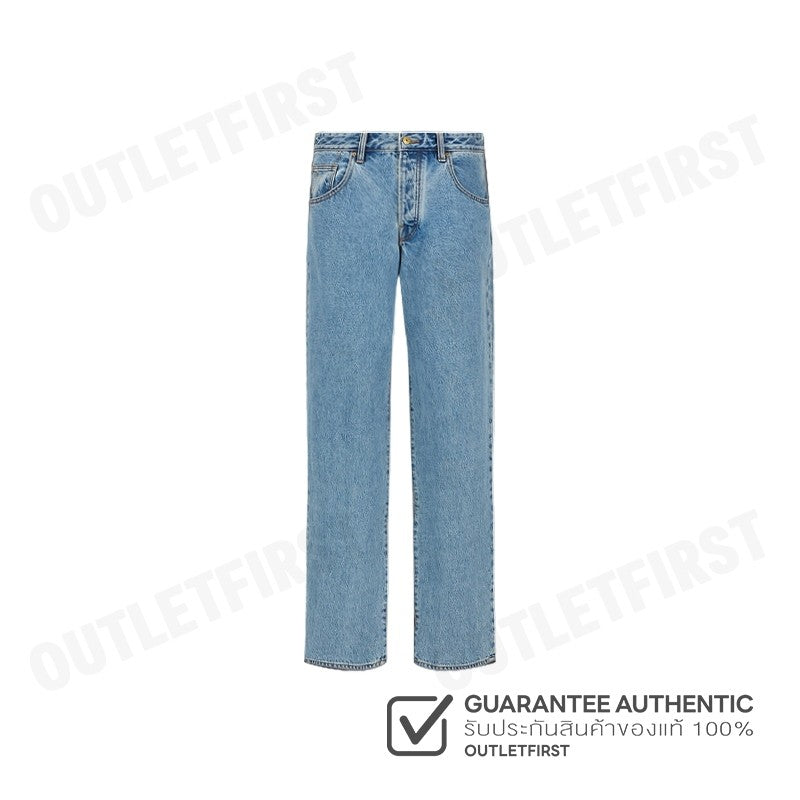 ARMANI EXCHANGE รุ่น MEN'S J83 BAGGY FIT JEANS IN LIGHT INDIGO DENIM CODE: 6DZJ83 Z1ZSZ 25EV กางเกงยีนส์ผู้ชาย ขายาว