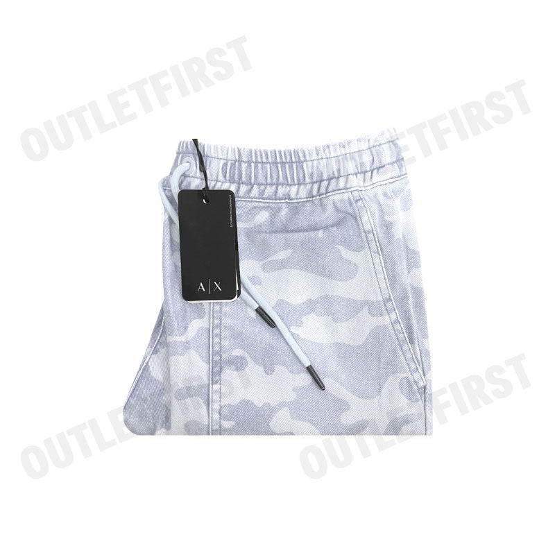 ARMANI EXCHANGE รุ่น MEN'S TROUSER CODE: 3DZPD3 Z1XPZ 25FM กางเกงขายาว กางเกงผู้ชาย สีฟ้า