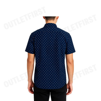 GUY LAROCHE รุ่น MAN'S SHORT SLEEVES SHIRT CODE: BAC5221P4NV เสื้อเชิ้ต เสื้อแขนสั้น เสื้อผู้ชาย