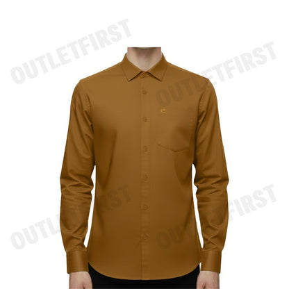 GUY LAROCHE รุ่น MAN'S LONG SLEEVES SHIRT CODE: BAB6250P4BR เสื้อเชิ้ต เสื้อแขนยาว เสื้อผู้ชาย