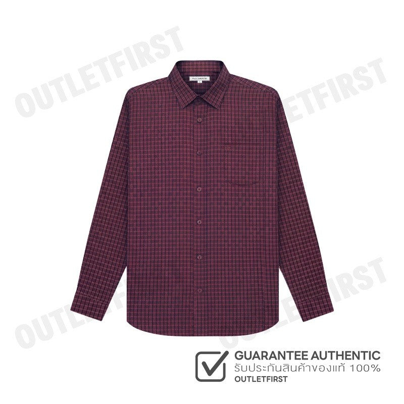 GUY LAROCHE รุ่น MAN'S LONG SLEEVES SHIRT CODE: BAB1200W3RE เสื้อเชิ้ต เสื้อแขนยาว เสื้อผู้ชาย