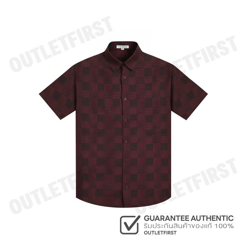 GUY LAROCHE รุ่น MAN'S SHORT SLEEVES SHIRT CODE: BAC9203S4RE เสื้อเชิ้ต เสื้อแขนสั้น เสื้อผู้ชาย