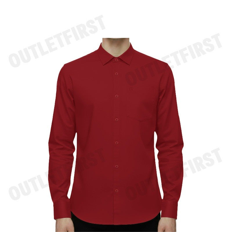 GUY LAROCHE รุ่น MAN'S LONG SLEEVES SHIRT CODE: BAB6252P4RE เสื้อเชิ้ต เสื้อแขนยาว เสื้อผู้ชาย