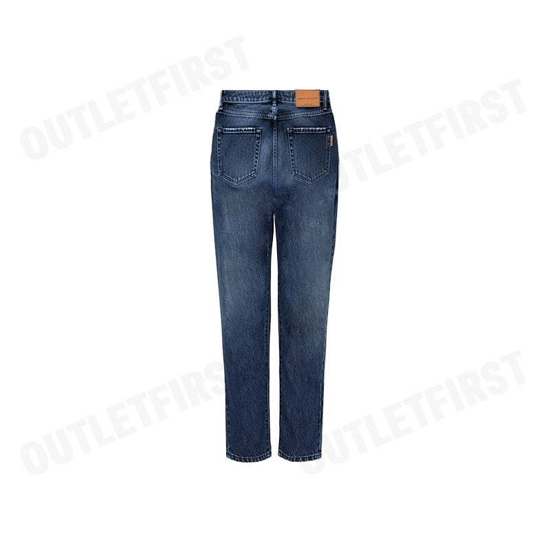 ARMANI EXCHANGE รุ่น WOMEN'S CROPPED BOYFRIEND JEANS CODE: 6DYJ16 Y19HZ 05EJ กางเกงยีนส์ผู้หญิง ขายาว สีน้ำเงินเข้ม