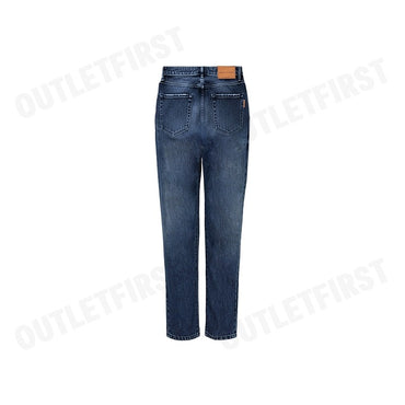 ARMANI EXCHANGE รุ่น WOMEN'S CROPPED BOYFRIEND JEANS CODE: 6DYJ16 Y19HZ 05EJ กางเกงยีนส์ผู้หญิง ขายาว สีน้ำเงินเข้ม