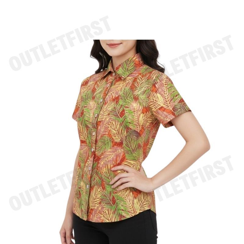 ARROW รุ่น WOMEN'S TROPICAL SHIRT CODE: WACC544S4CSDO เสื้อเชิ้ต เสื้อแขนสั้น เสื้อผู้หญิง