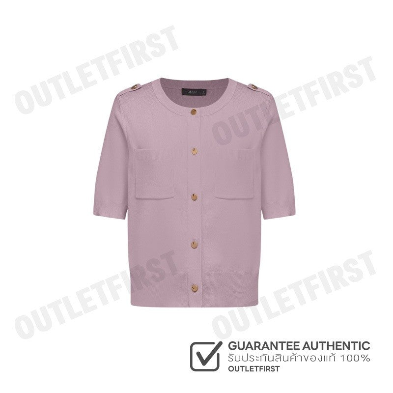 G2000 รุ่น WOMEN'S REGULAR FIT CARDIGAN CODE: 46276311 25 เสื้อคาร์ดิแกน เสื้อผู้หญิง เสื้อสีม่วง