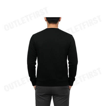 JOHN HENRY รุ่น MEN'S SLIM FIT SWEATER (BLACK) CODE: JH S125MPUSM17 เสื้อสเวตเตอร์ผู้ชาย เสื้อแขนยาว เสื้อสีดำ
