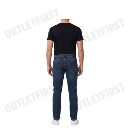 JOHN HENRY รุ่น MEN'S SLIM FIT JEANS (MID INDIGO) CODE: JH S325MPTSM44 กางเกงยีนส์ผู้ชาย กางเกง กางเกงจอน