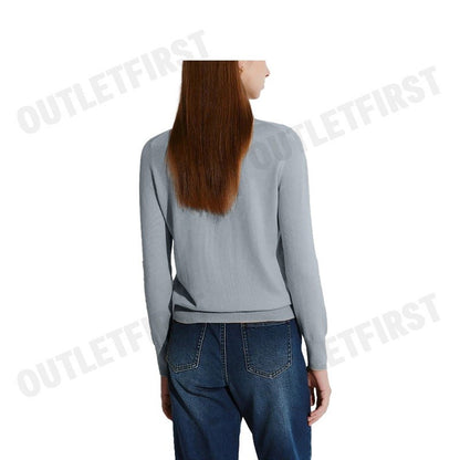 G2000 รุ่น WOMEN'S REGULAR FIT SWEATER CODE: 4627500197 เสื้อสเวตเตอร์ผู้หญิง เสื้อสเวตเตอร์สีเทา เสื้อสเวตเตอร์จีทู