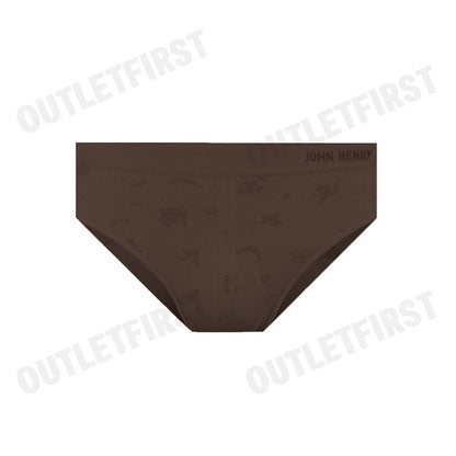 JOHN HENRY รุ่น UNDERWEAR SEAMLESS FASHION CODE: JU JU2410 (BROWN) กางเกงชั้นในผู้ชาย กางเกงในจอน กางเกงในสีน้ำตาล