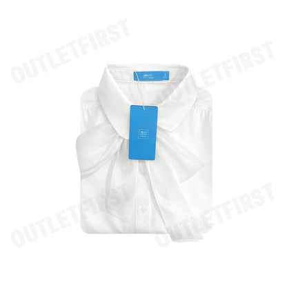 G2000 รุ่น WOMEN'S REGULAR FIT BLOUSE CODE: 5124144101 เสื้อเบลาส์ผู้หญิง เสื้อคอปก เสื้อสีขาว