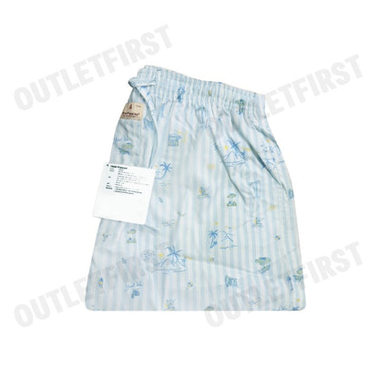 HUSH PUPPIES รุ่น MEN'S SHORTS SLEEPWEAR CODE: HU H3W3037 (BLUE) กางเกงขาสั้นผู้ชาย กางเกงบ๊อกเซอร์ กางเกงฮัชพัพพีส์