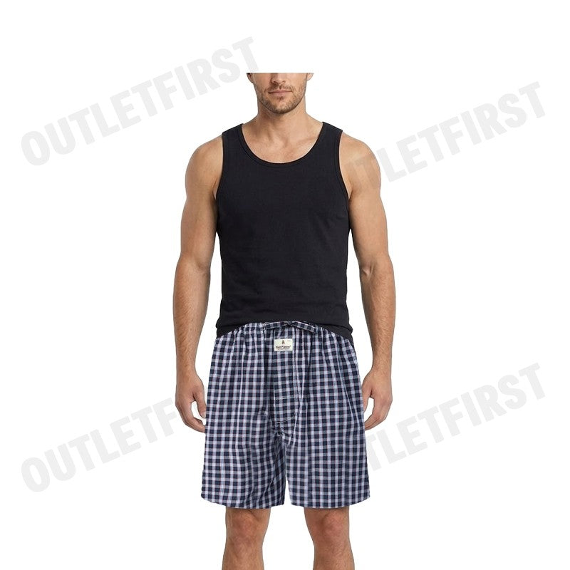 HUSH PUPPIES รุ่น MEN'S SHORTS SLEEPWEAR CODE: HU H3W3033 (NAVY) กางเกงขาสั้นผู้ชาย กางเกงบ๊อกเซอร์ กางเกงฮัชพัพพีส์