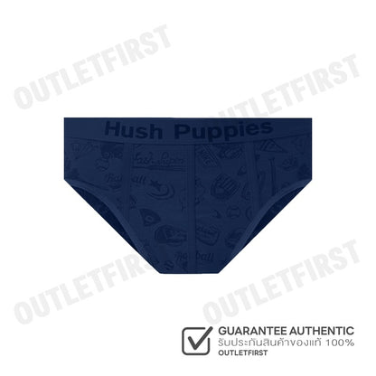 HUSH PUPPIES รุ่น MEN'S FASHION BRIEFS CODE: HU H2F032 (NAVY) กางเกงชั้นในผู้ชาย กางเกงฮัชพัพพีส์ กางเกงสีกรม