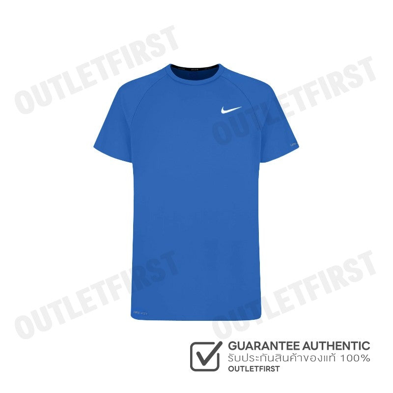 NIKE รุ่น MEN'S SHORT SLEEVE SWIMMING T-SHIRTS CODE: NESSA586 494 เสื้อว่ายน้ำผู้ชาย เสื้อว่ายน้ำคอกลม เสื้อดูดซับเหงื่อ
