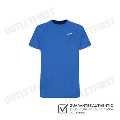 NIKE รุ่น MEN'S SHORT SLEEVE SWIMMING T-SHIRTS CODE: NESSA586 494 เสื้อว่ายน้ำผู้ชาย เสื้อว่ายน้ำคอกลม เสื้อดูดซับเหงื่อ