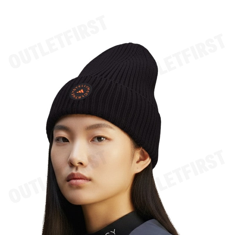 ADIDAS BY STELLA MCCARTNEY รุ่น BEANIE CODE: JF4280 หมวกบีนนี่ หมวกไหมพรม หมวกไหมพรมดำ
