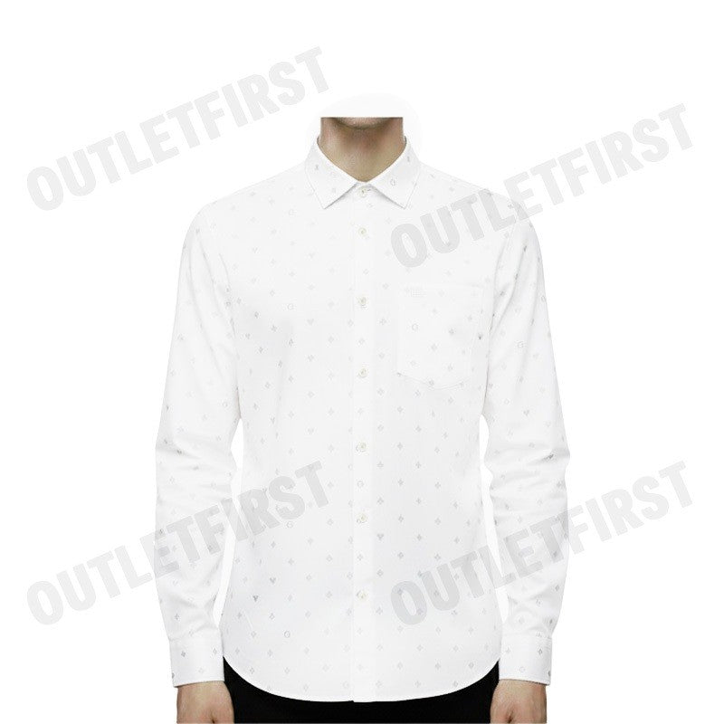 GUY LAROCHE รุ่น MAN'S LONG SLEEVES SHIRT CODE: BAB9206W3WH เสื้อเชิ้ต เสื้อแขนยาว เสื้อผู้ชาย