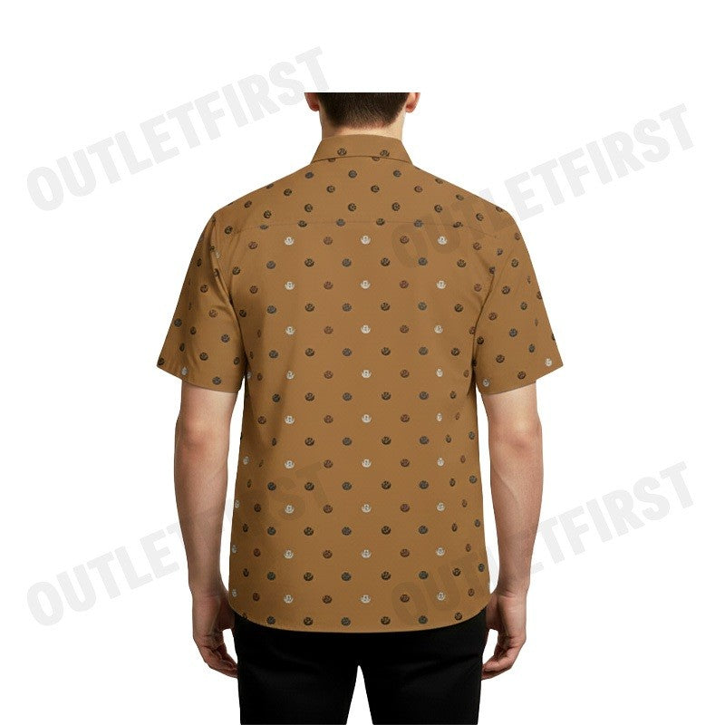 GUY LAROCHE รุ่น MAN'S SHORT SLEEVES SHIRT CODE: DAC5201P4EB เสื้อเชิ้ต เสื้อแขนสั้น เสื้อผู้ชาย