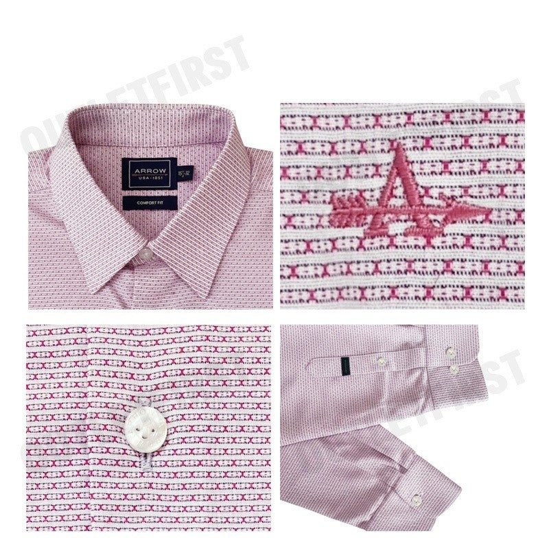 ARROW รุ่น MEN'S LONG SLEEVES COMFORT FIT SHIRT CODE: MACC532W3BSPI เสื้อเชิ้ต เสื้อแขนยาว เสื้อผู้ชาย