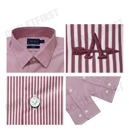 ARROW รุ่น MEN'S LONG SLEEVE SLIM FIT SHIRT CODE: MACS405W4BSRE เสื้อเชิ้ต เสื้อแขนยาว เสื้อผู้ชาย