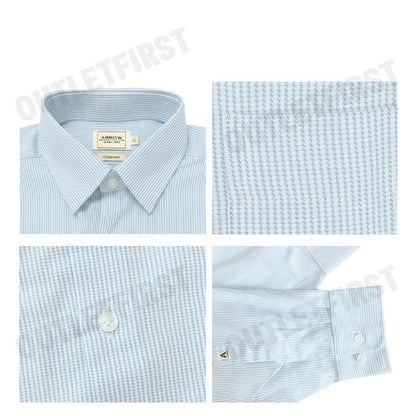 ARROW รุ่น MEN'S PREMIUM COLLECTION COMFORT FIT SHIRT CODE: MAPC931W3BSBU เสื้อเชิ้ต เสื้อแขนยาว เสื้อผู้ชาย