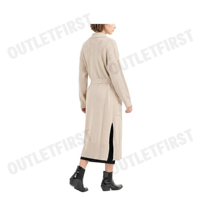 ARMANI EXCHANGE รุ่น ASV LONG MAXI-CARDIGAN WITH BELT CODE: 6DYE1C YMZ1Z 19 เสื้อคลุมคาร์ดิแกน เสื้อผู้หญิง เสื้อarmani