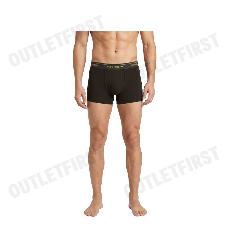 HUSH PUPPIES รุ่น MEN'S MICRO MODAL SIRO BOXER BRIEFS CODE: HU H3FSR08 (BROWN) กางเกงชั้นใน กางเกงฮัชพัพพีส์ ผู้ชาย
