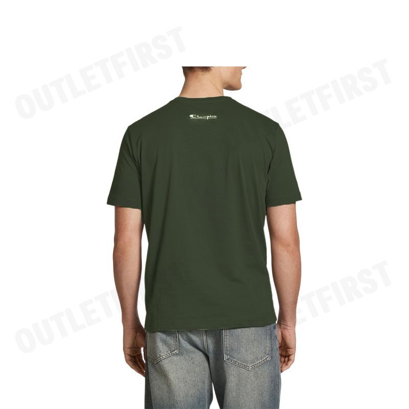 CHAMPION รุ่น MAN'S SS TEE CODE: 220757 GS128 เสื้อยืดคอกลม เสื้อยืดคอกลมผู้ชาย เสื้อยืดแชมเปี่ยน