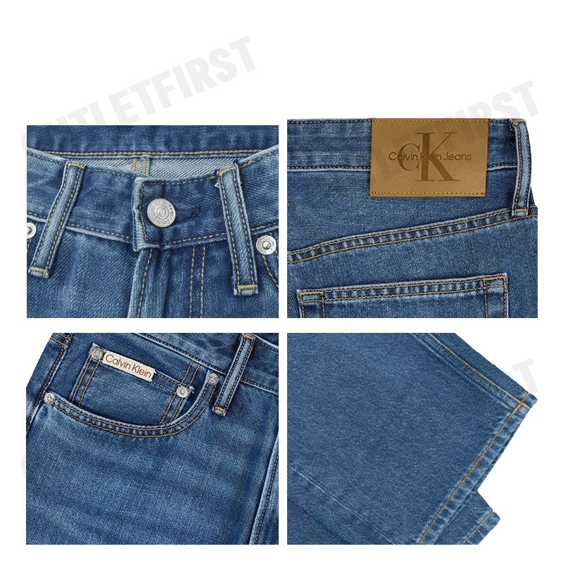 CALVIN KLEIN JEANS   MEN'S 90S STRAIGHT FIT JEAN COLOR BLACK CODE: J327064 1A4