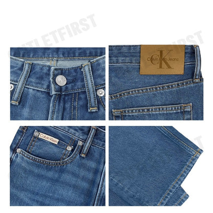 CALVIN KLEIN JEANS   MEN'S 90S STRAIGHT FIT JEAN COLOR BLACK CODE: J327064 1A4