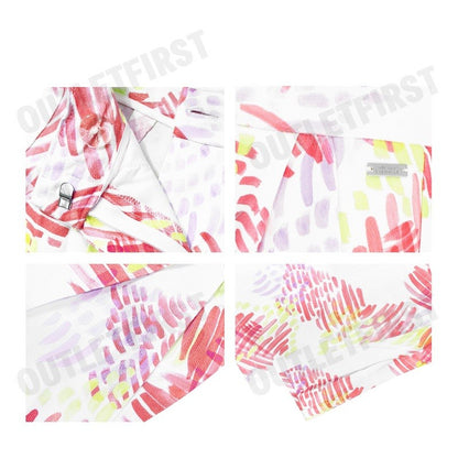 ARMANI EXCHANGE  WOMEN'S TROUSER COLOR WHITE / PINK / YELLOW CODE: 3DYP24 YN5TZ 01FD