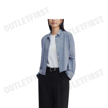 G2000 WOMEN'S CASUAL SHIRT IN LOOSE FIT COLOR NAVY CODE: 4622313079