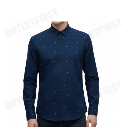 G2000 รุ่น MEN'S CASUAL LONG SLEEVE SHIRT CODE: 4612082278 เสื้อเชิ้ตแขนยาว เสื้อผู้ชาย สีกรม