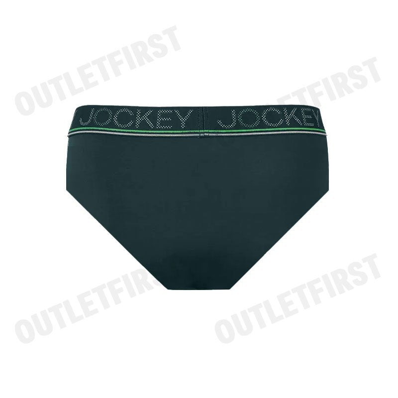 JOCKEY MEN'S COOLING JADE BRIEFS COLOR GREEN CODE: KU 1977 (GREEN)