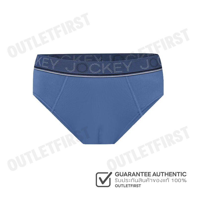 JOCKEY รุ่น MEN'S COOLING JADE BRIEFS CODE: KU 1977 (BLUE) กางเกงชั้นใน กางเกงชั้นในผู้ชาย กางเกงจ็อคกี้