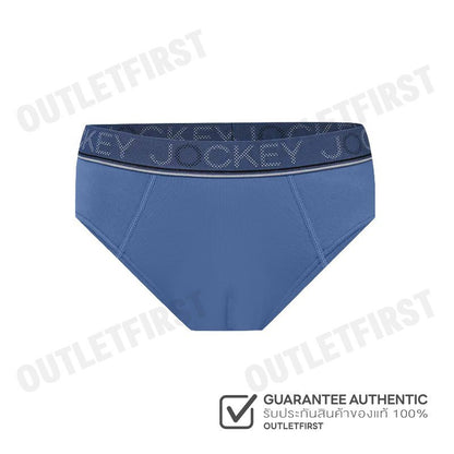 JOCKEY รุ่น MEN'S COOLING JADE BRIEFS CODE: KU 1977 (BLUE) กางเกงชั้นใน กางเกงชั้นในผู้ชาย กางเกงจ็อคกี้