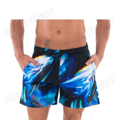 CALVIN KLEIN SWIMWEAR รุ่น MEDIUM DRAWSTRING SWIM SHORTS CODE: KM01005 0GZ กางเกงว่ายน้ำ กางเกงผู้ชาย กางเกง