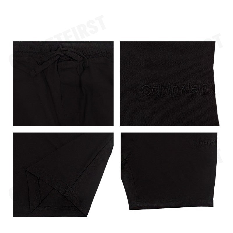 CALVIN KLEIN รุ่น MEN'S BLACK PAJAMA PANTS CODE: NM2583 UB1 กางเกงขาสั้น กางเกงผู้ชาย กางเกงลำลอง