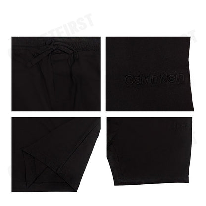 CALVIN KLEIN รุ่น MEN'S BLACK PAJAMA PANTS CODE: NM2583 UB1 กางเกงขาสั้น กางเกงผู้ชาย กางเกงลำลอง