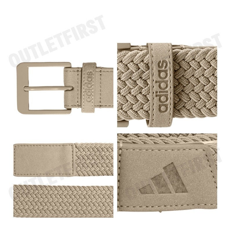 ADIDAS รุ่น GOLF BRAIDED STRETCH BELT CODE: HS5559 เข็มขัด เข็มขัดผู้ชาย เข็มขัดสีน้ำตาล