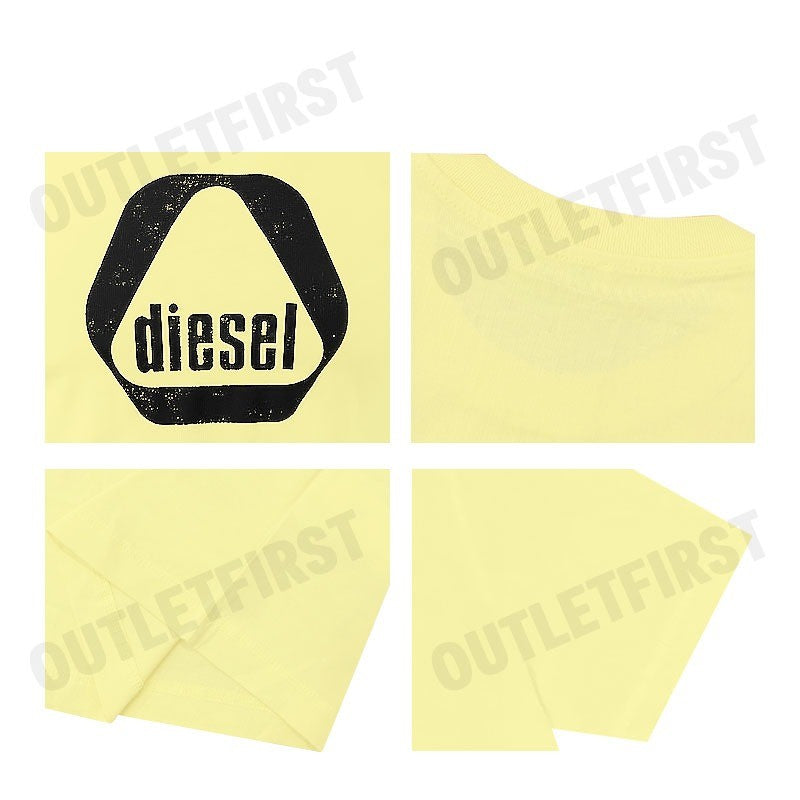 DIESEL รุ่น T-DIEGOR-G10 T-SHIRT CODE: A09674 0CATM 21G เสื้อยืด เสื้อคอกลม เสื้อผู้ชาย